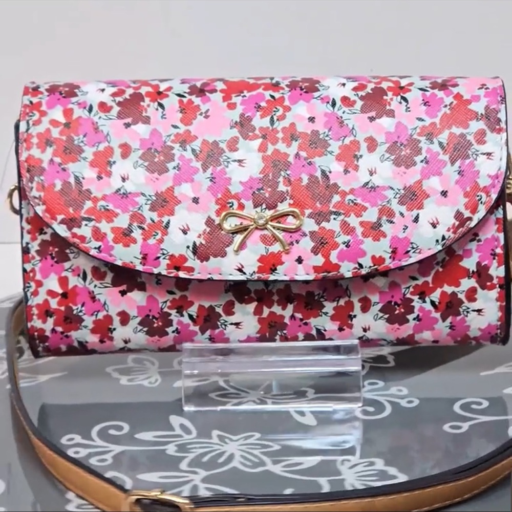 Floral Crossbody Belt Bag NWOT